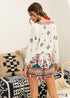 Mono casual bohemio blanco Amaya